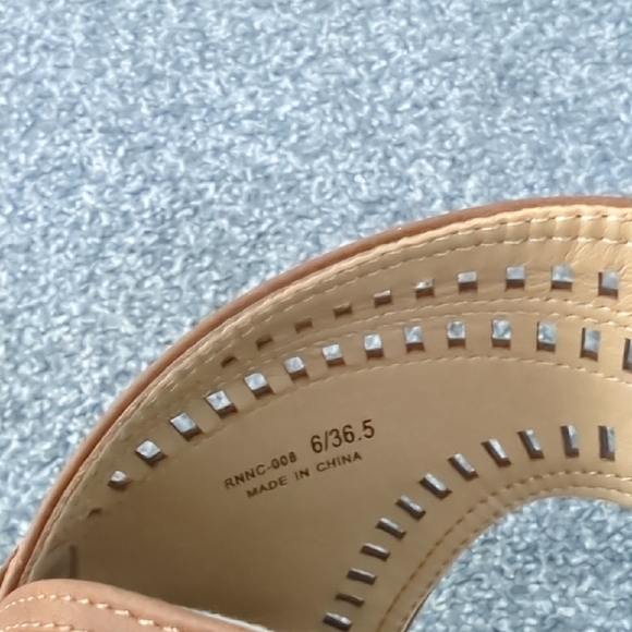 CL by Laundry Brown Peep-Toe Heeled Boots - Picture 3 of 15